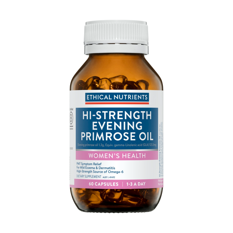 Hi-Strength Evening Primrose Oil by Ethical Nutrients Australia