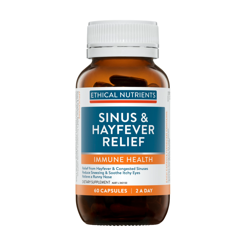 Sinus and Hayfever Relief by Ethical Nutrients Australia