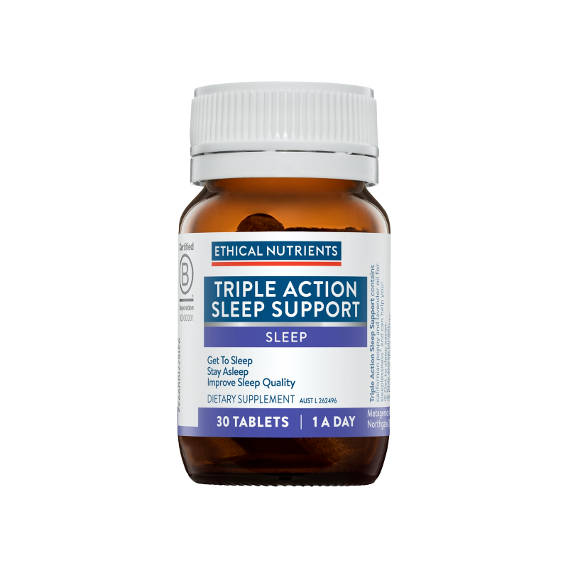 Triple Action Sleep Support by Ethical Nutrients Australia