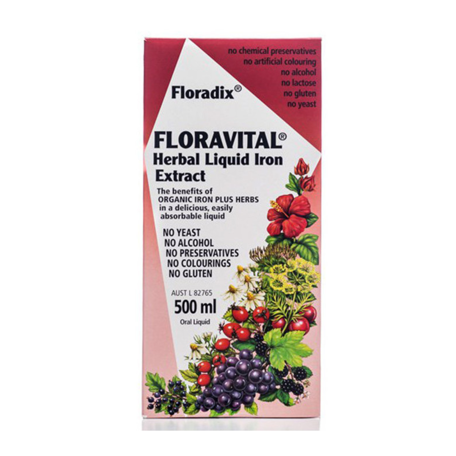 Floravital Herbal Liquid Iron Extract by Floradix Australia