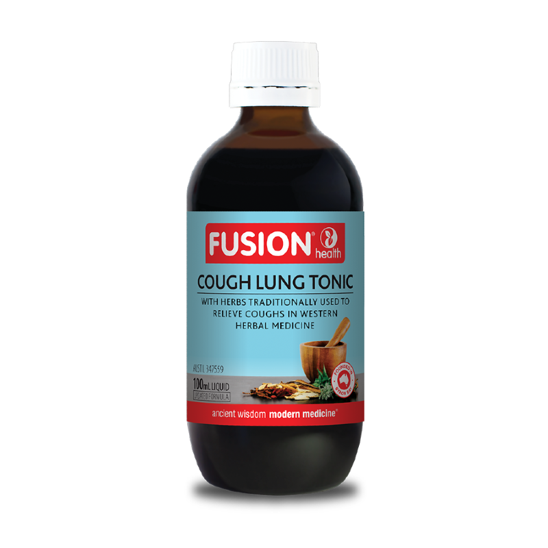 Cough Lung Tonic Liquid by Fusion Health Australia