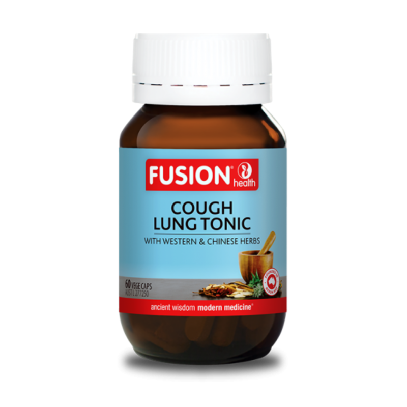 Cough Lung Tonic Capsules by Fusion Health Australia