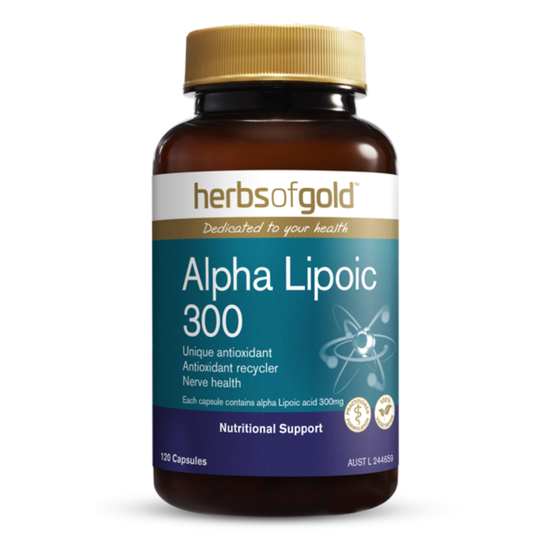 Alpha Lipoic 300 by Herbs of Gold Australia