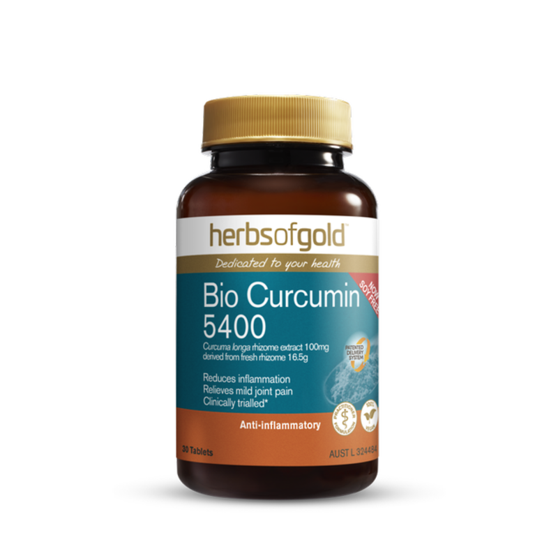 Bio Curcumin 5400 by Herbs of Gold Australia