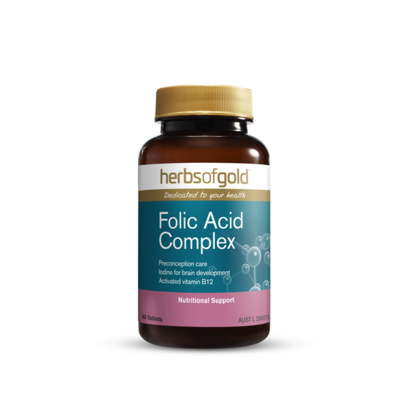 Folic Acid Complex by Herbs of Gold Australia