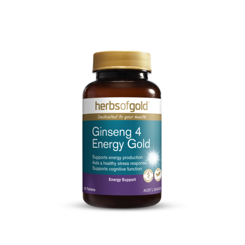 Ginseng 4 Energy Gold by Herbs of Australia