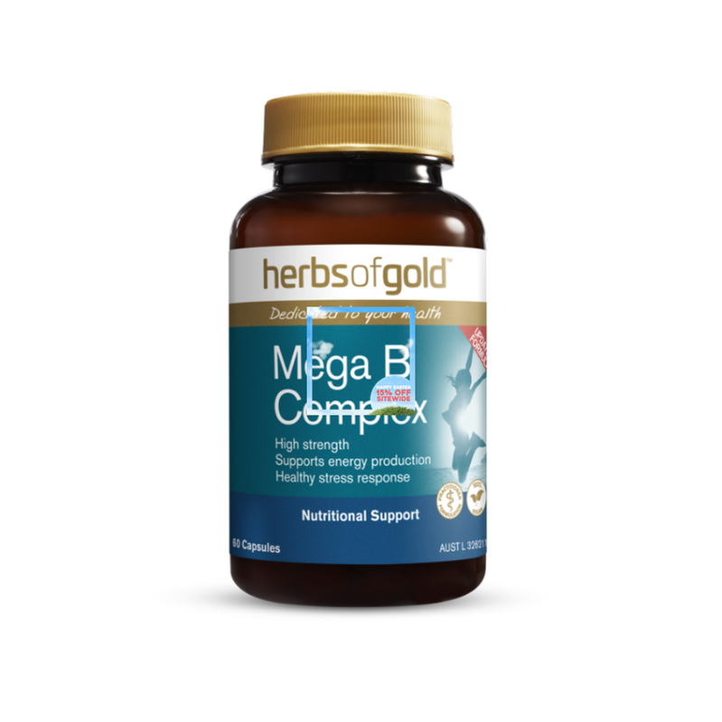 Mega B Complex by Herbs of Gold Australia