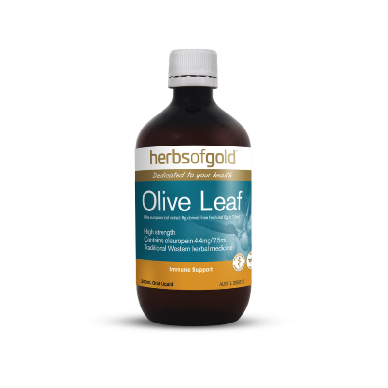 Olive Leaf Liquid by Herbs of Gold Australia