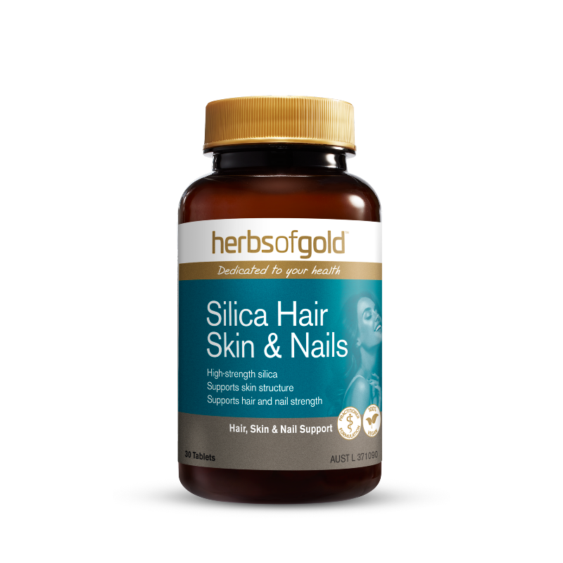 Silica Hair Skin & Nails by Herbs of Gold Australia