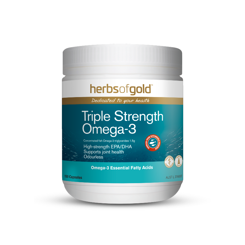 Triple Strength Omega-3 by Herbs of Gold Australia