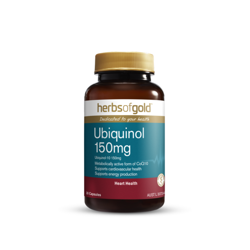 Ubiqunol 150mg by Herbs of Gold Australia