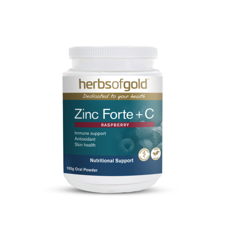 Zinc Forte + C by Herbs of Gold Australia