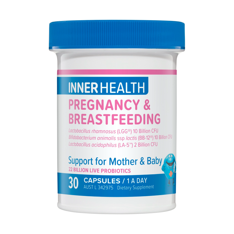 Pregnancy and Breastfeeding Probiotic by Inner Health Australia