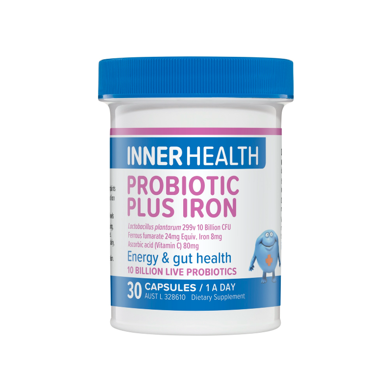 Probiotic Plus Iron by Inner Health Australia