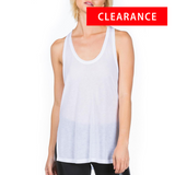 SAMPLE SALE! Womens Runout Tank by Koral