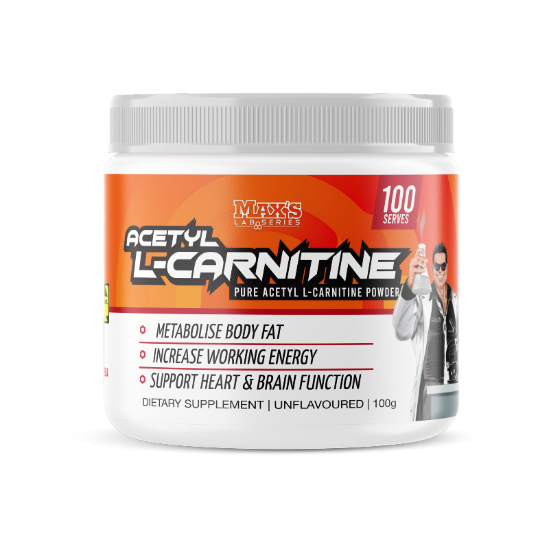 Acetyl L-Carnitine by Maxs Lab Series Australia