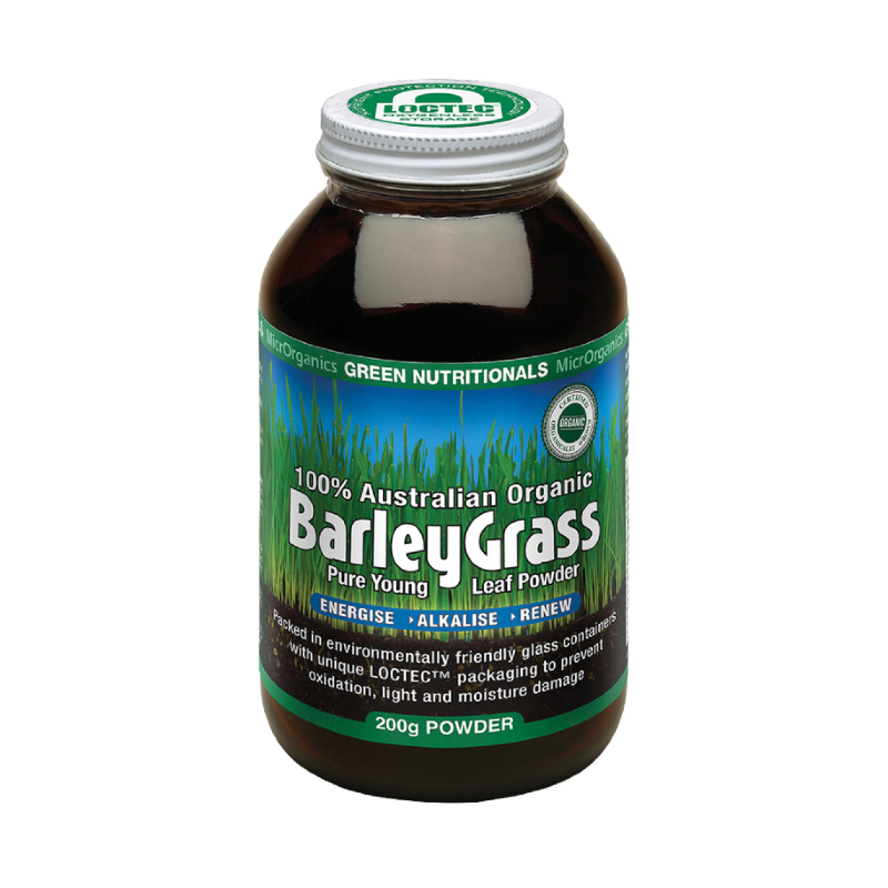 Organic Australian Barley Grass by MicrOrganics Green Nutritionals Australia