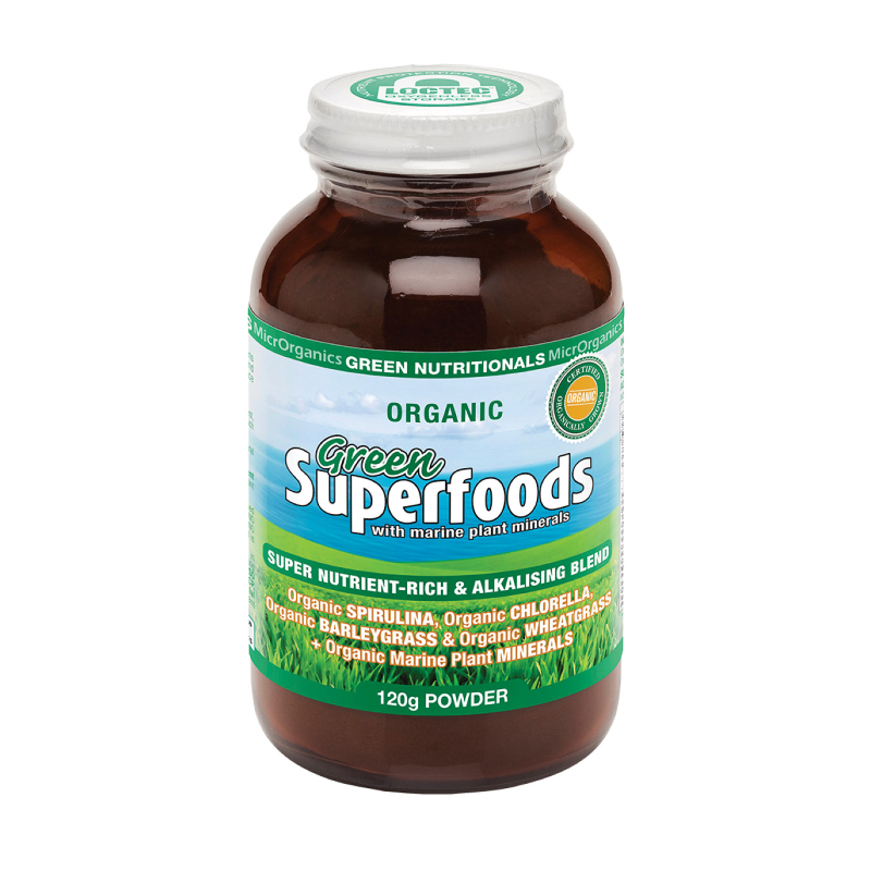 Green Superfoods Powder by MicrOrganics Green Nutritionals Australia