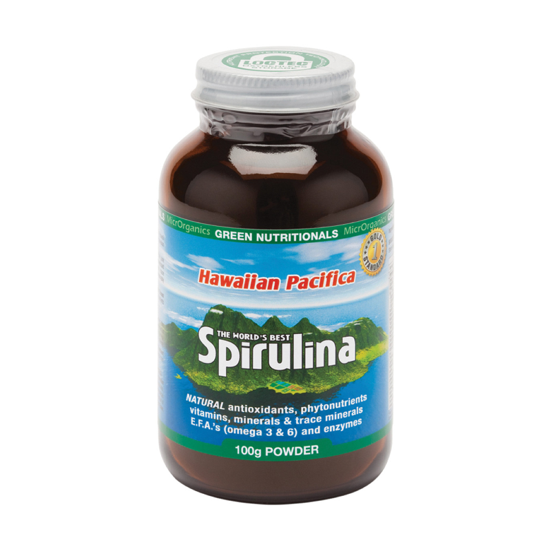 Hawaiian Pacifica Spirulina Powder by MicrOrganics Green Nutritionals Australia