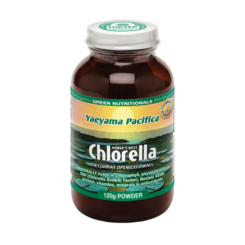 Yaeyama Pacifica Chlorella Powder by MicrOrganics Green Nutritionals Australia