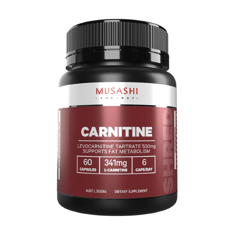 Carnitine Capsules by Musashi Australia