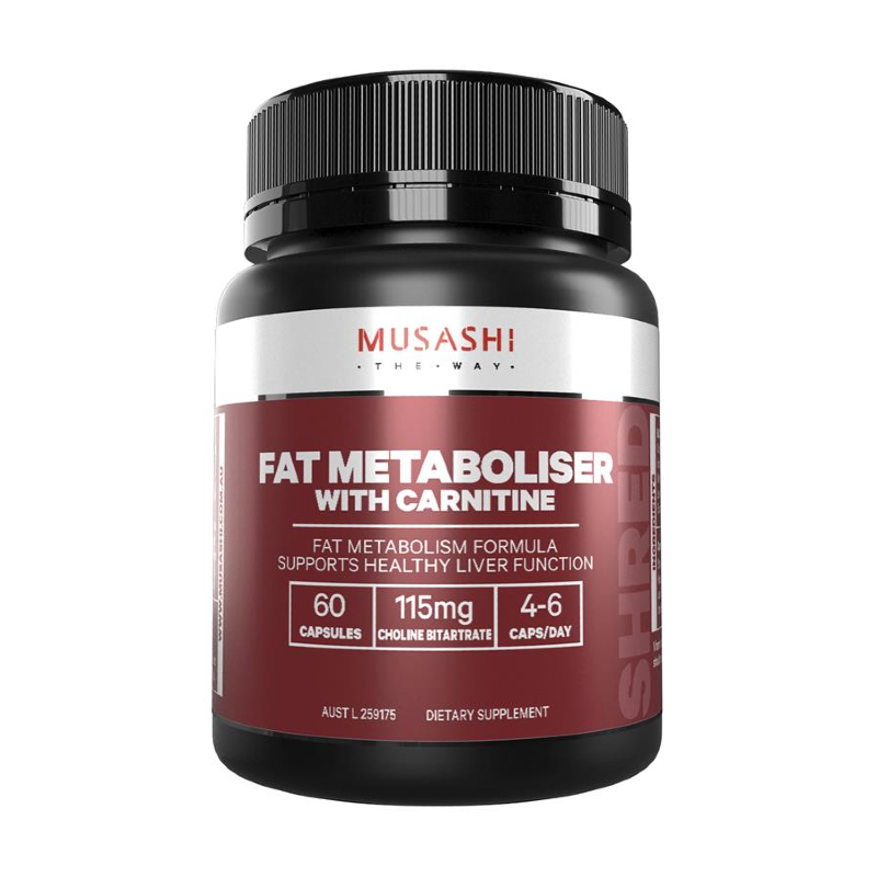 Fat Metaboliser With Carnitine by Musashi Australia