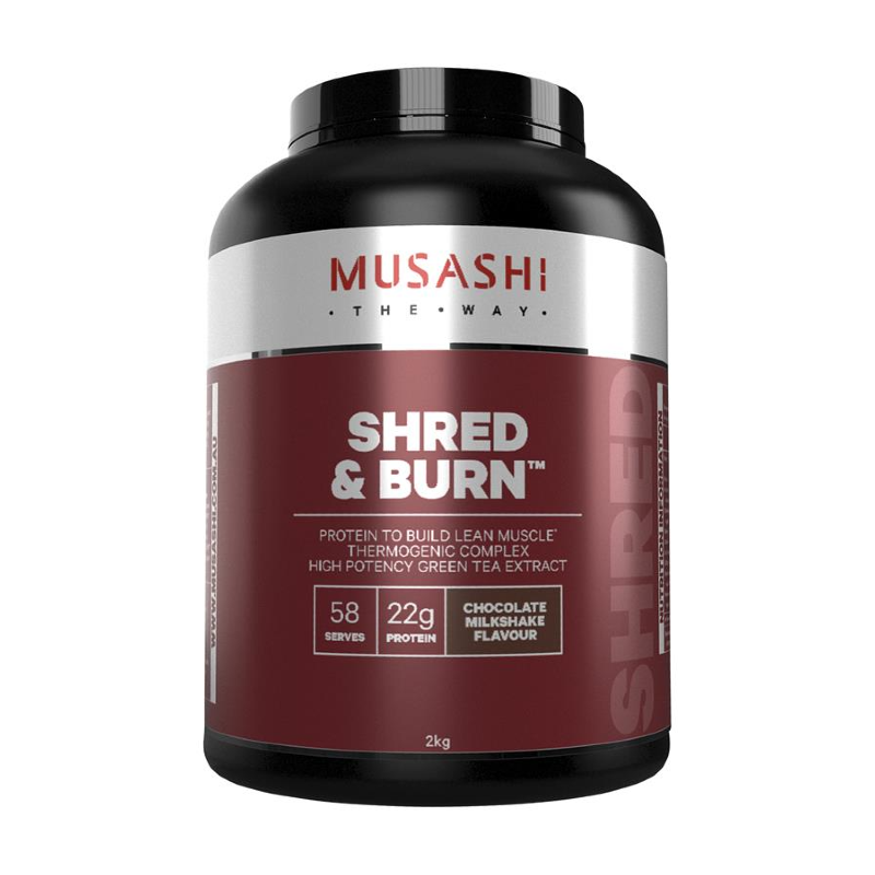 Shred & Burn Protein by Musashi Australia