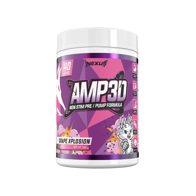 Amp3d Stim-Free by Nexus Sports Nutrition Australia