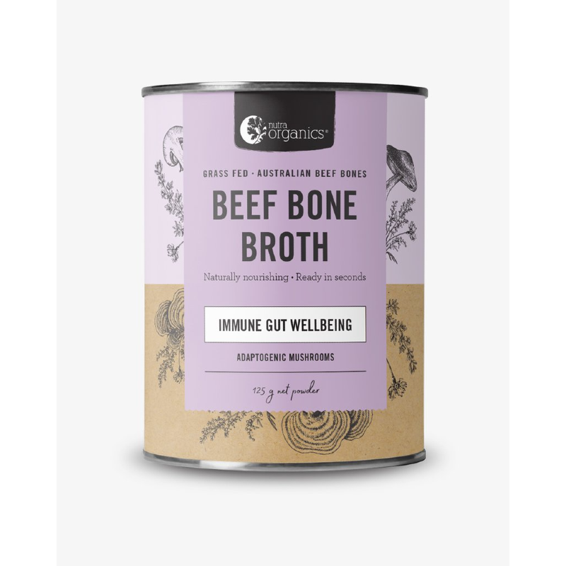 Beef Bone Broth Powder by Nutra Organics Australia