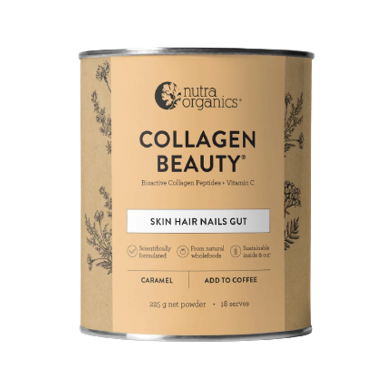 Collagen Beauty Skin Hair Nails Gut Powder by Nutra Organics Australia