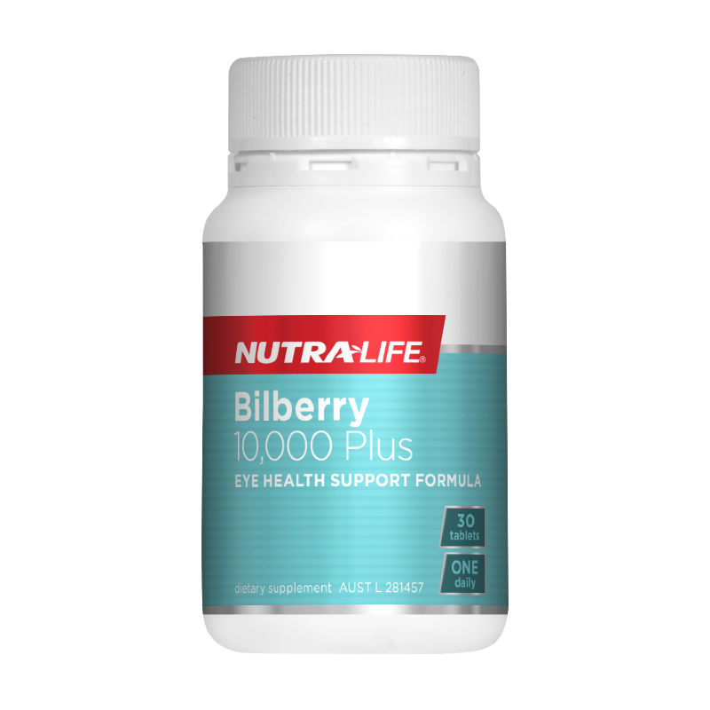 Bilberry 10000 Plus by Nutra-Life Australia