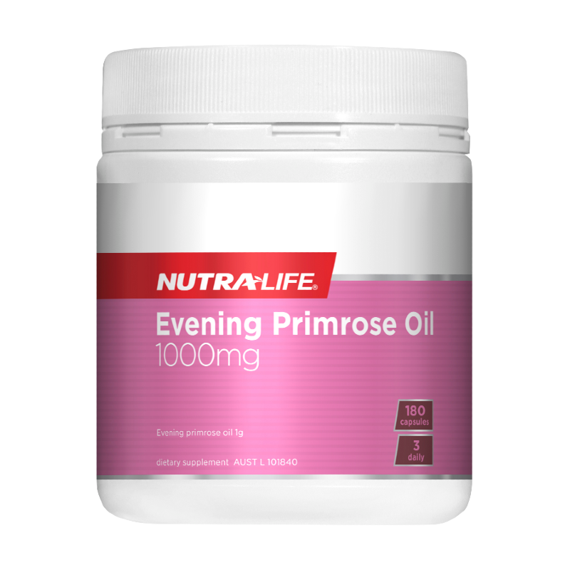 Evening Primrose Oil 1000mg by Nutra-Life Australia