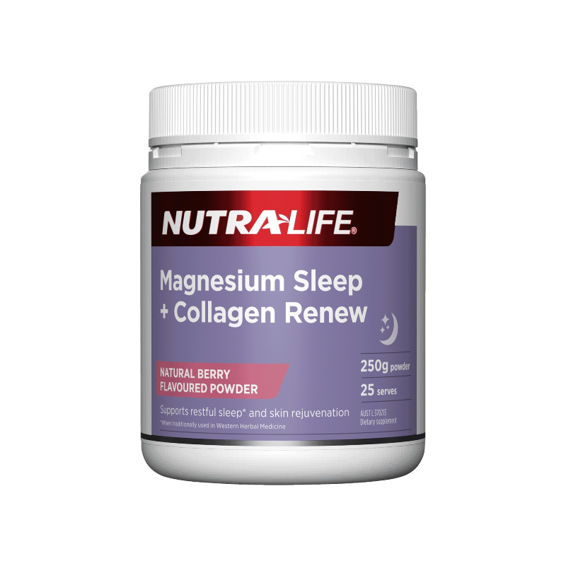 Magnesium Sleep + Collagen Renew by Nutra-Life Australia