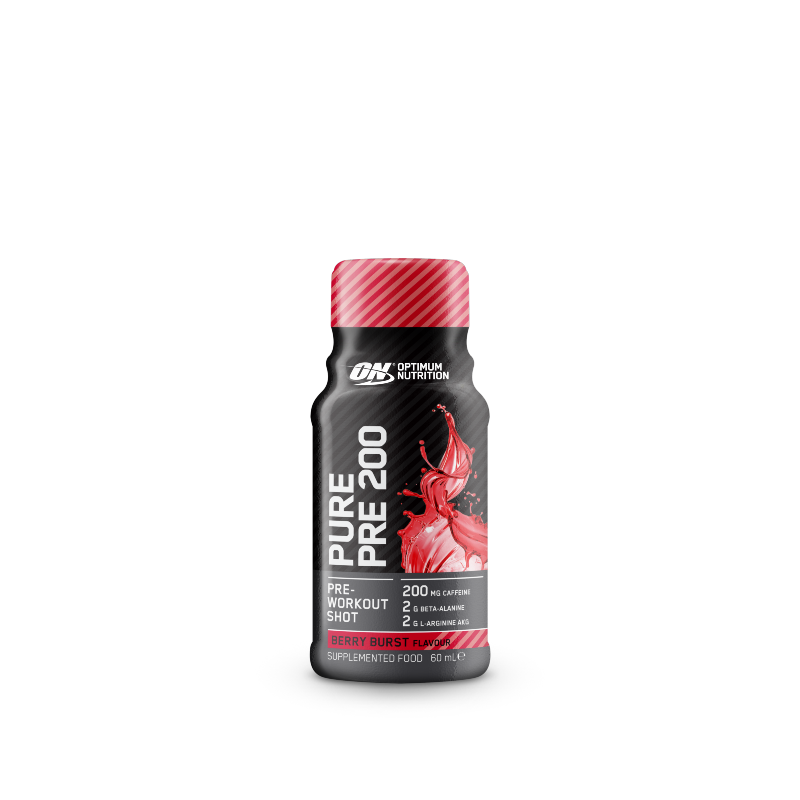 Pure Pre 200 Shot RTD by Optimum Nutrition Australia