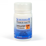 Circulatory Disorders (Comb L) by Schuessler Tissue Salts