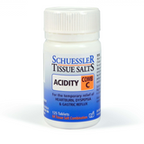 Acidity (Comb C) by Schuessler Tissue Salts