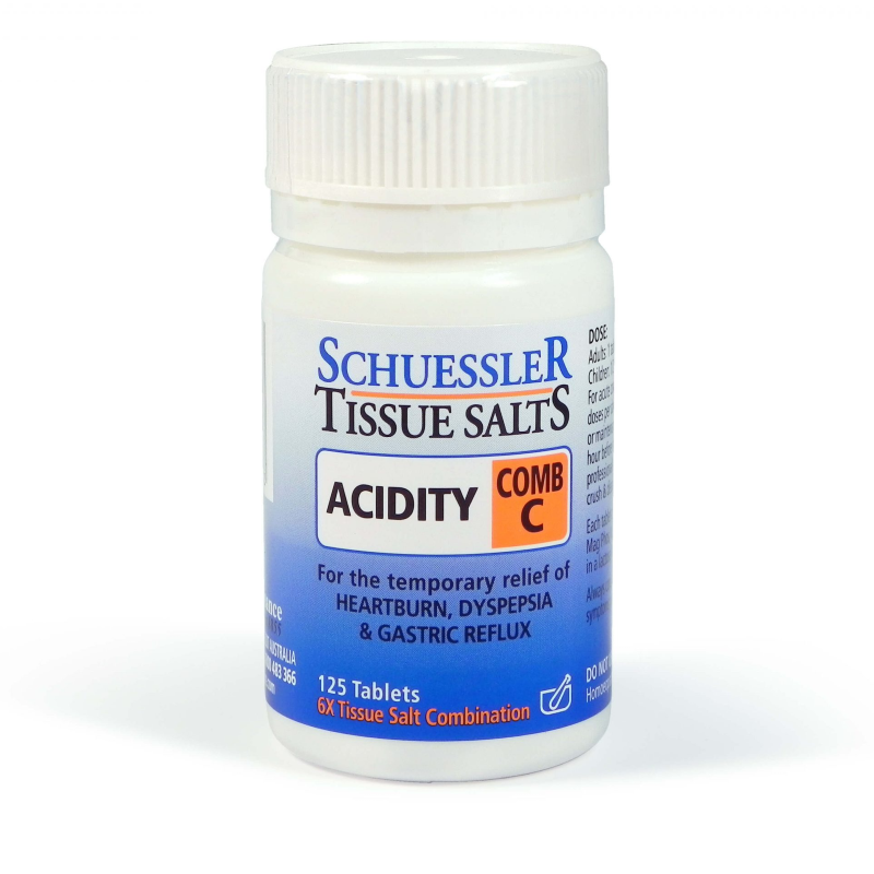 Acidity (Comb C) by Schuessler Tissue Salts Australia