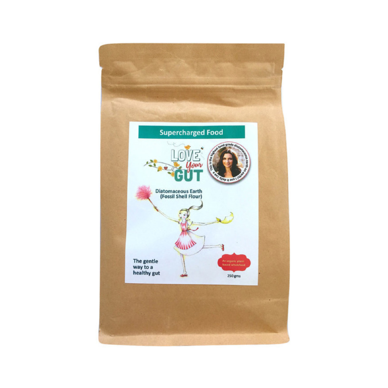 Love Your Gut Diatomaceous Earth (Fossil Shell) Powder by Supercharged Food Australia