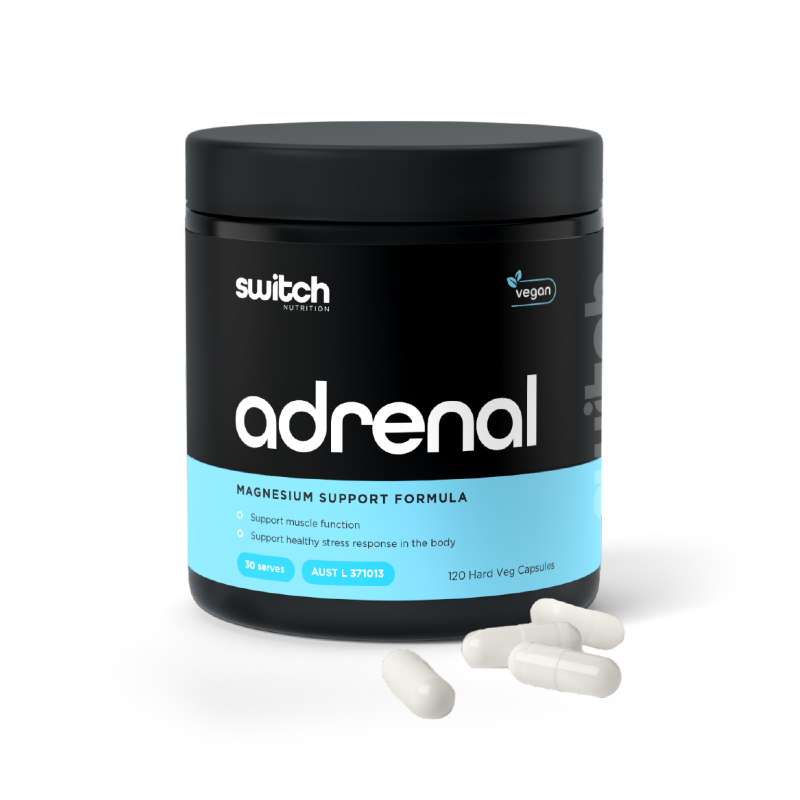 Adrenal Switch Capsules by Nutrition Australia