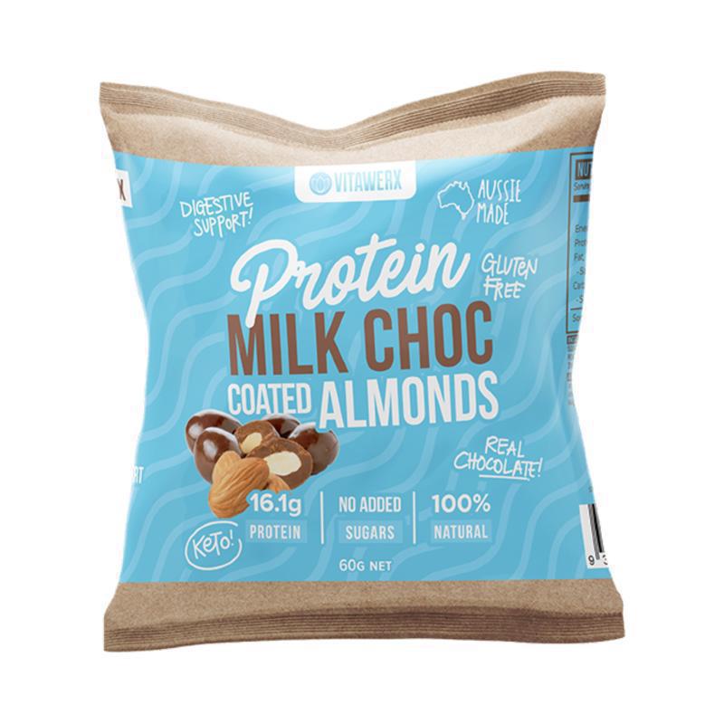 Protein Chocolate Coated Nuts by Vitawerx Australia