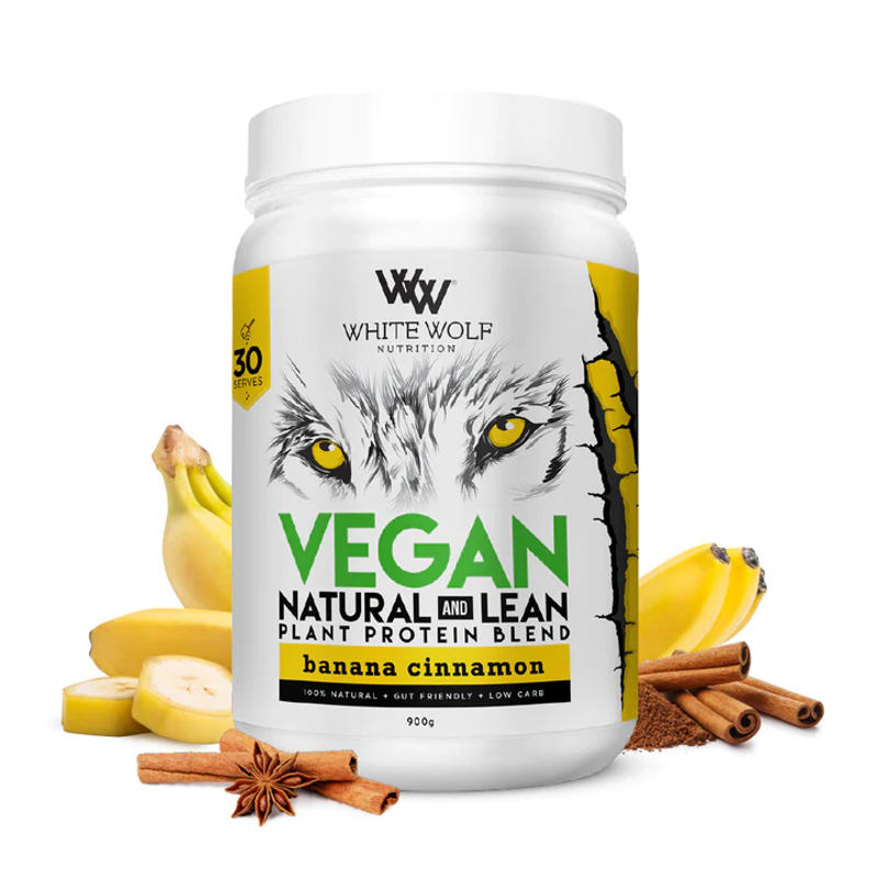 Natural and Lean Vegan Protein by White Wolf Australia